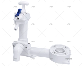 POMPA WC MANUALE 2K CON BASE MATROMARINE