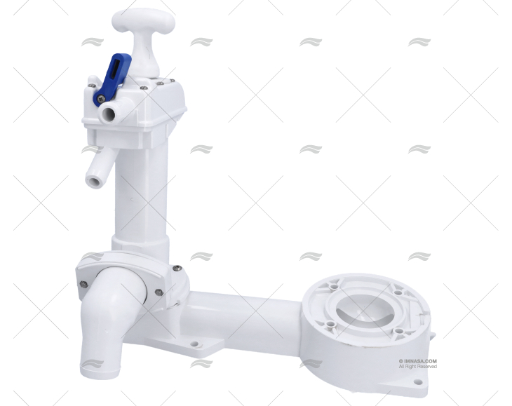 POMPA WC MANUALE 2K CON BASE MATROMARINE