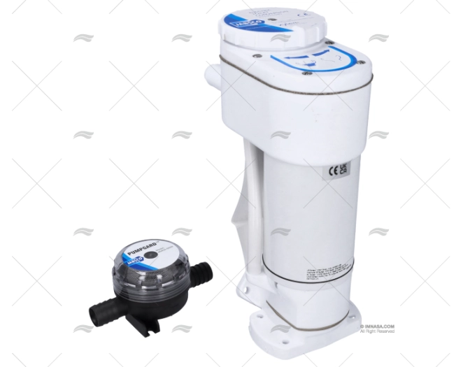 KIT CONVERÇÃO WC 24V JABSCO VERTICAL