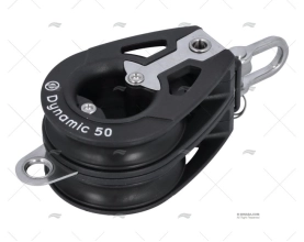 PULEGGIA DOPPIO C/FISSAGGIO 50mm DYNAMIC ALLEN BROTHERS