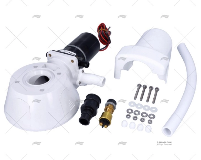 KIT CONVERSÃO SANITA 12V JABSCO HORIZONTAL