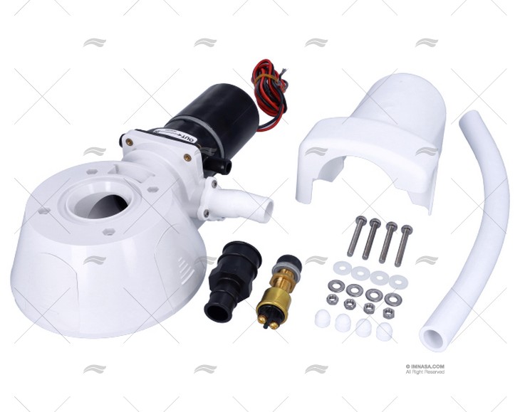 KIT CONVERSÃO SANITA 12V JABSCO HORIZONTAL