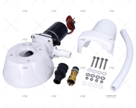 KIT CONVERSIONE WC 24V JABSCO ORIZZONTALE