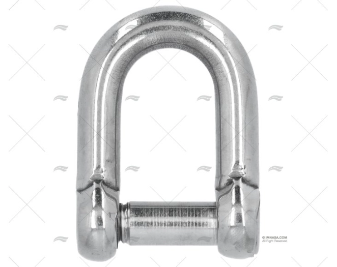 MANILHA RETA ALLEN AISI-316 10mm