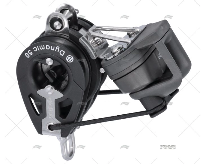 DOUBLE PULLEY WITH SUPPORT & CLAMP 50mm ALLEN BROTHERS