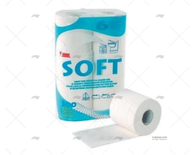 PAPEL WC 180MIC. ( 6BOBINAS) MACIO 900Un.