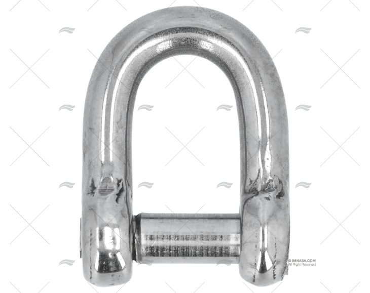 MANILHA RETA ALLEN AISI-316 12mm