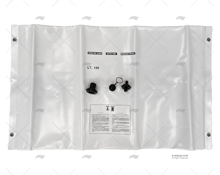 FLEXIBLE WATER TANK RECT. 120L