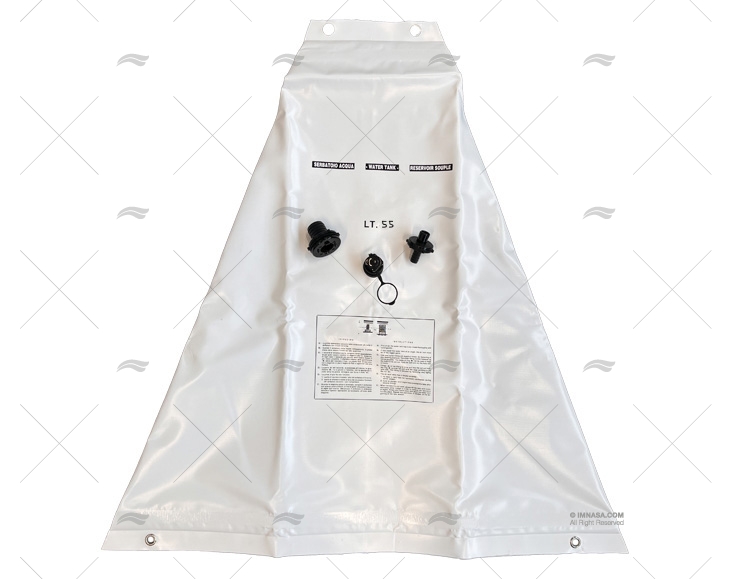 DEPÓSITO ÁGUA  55L FLEXÍVEL TRIANGULAR