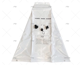 SERBATOIO ACQUA 100L FLESSIBILE TRIANGOLARE
