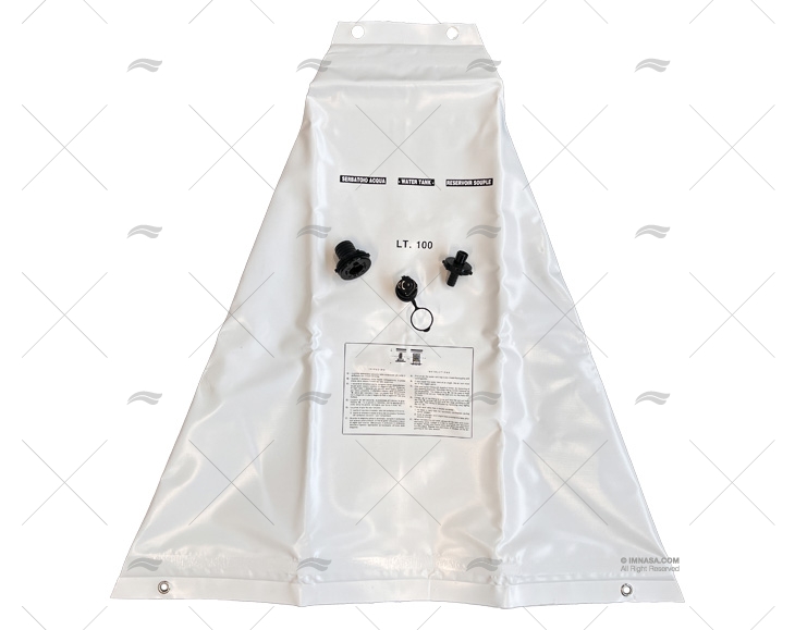 SERBATOIO ACQUA 100L FLESSIBILE TRIANGOLARE