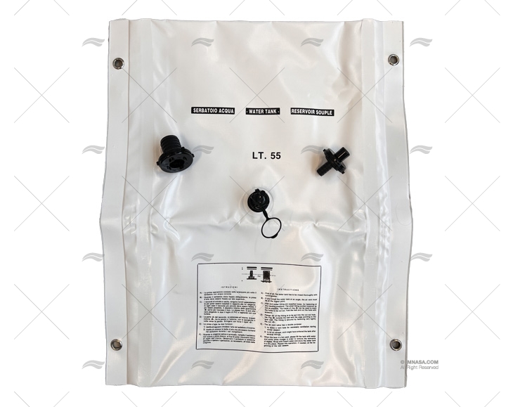 SERBATOIO ACQUA  55L FLESSIBILE RETTANGOLARE