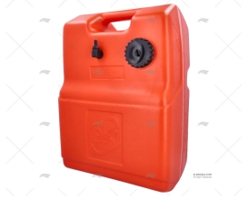 FUEL TANK 30L 52x42x23 W/ IND.