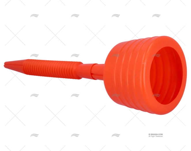 EMBUDO ANTIRODAMIENTO FLEXIBLE ROJO