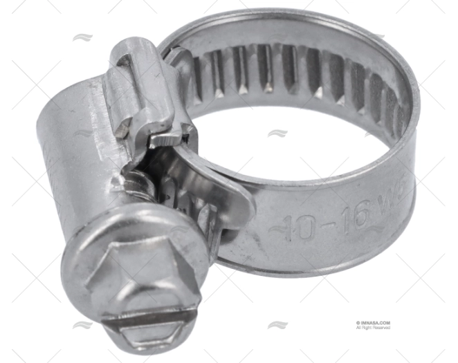 FASCETTA INOX W5  10- 16/ 9