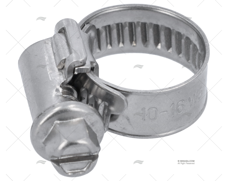 FASCETTA INOX W5  10- 16/ 9