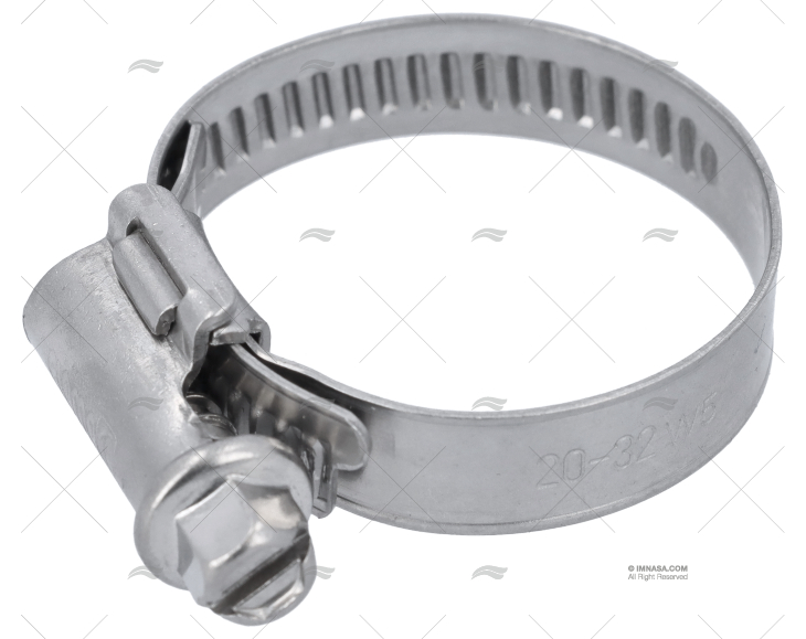 FASCETTA INOX W5  20- 32/ 9