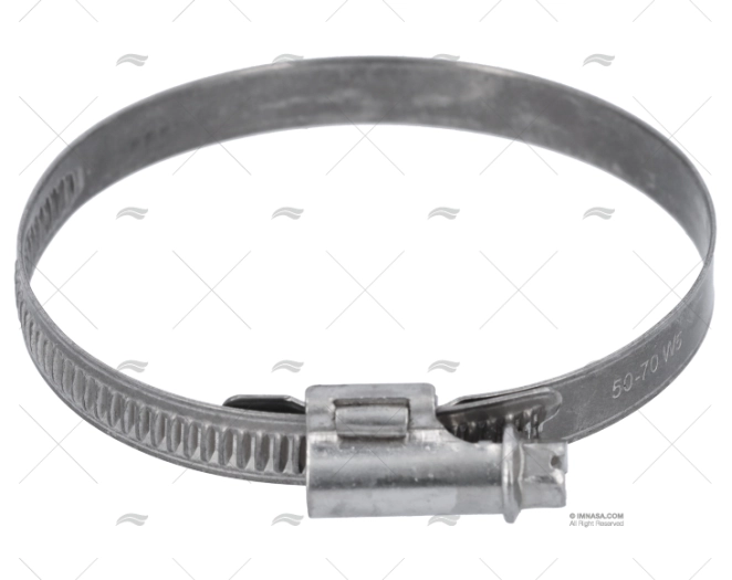 FASCETTA INOX W5  50- 70/ 9