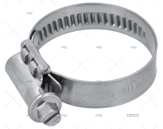 FASCETTA INOX W5  25- 40/12