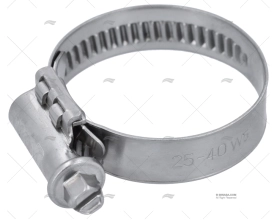 FASCETTA INOX W5  25- 40/12