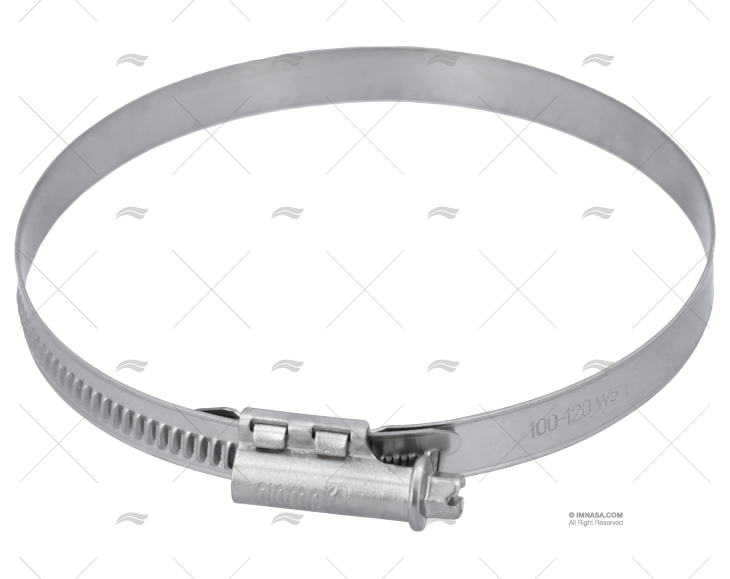 ABRAÇADEIRA INOX W5 100-120/12