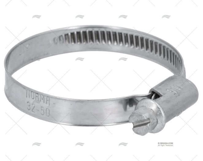 ABRAÇADEIRA INOX W5  32- 50/ 9 NORMA