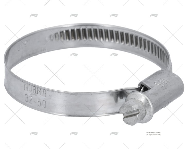 ABRAÇADEIRA INOX W5  32- 50/ 9 NORMA