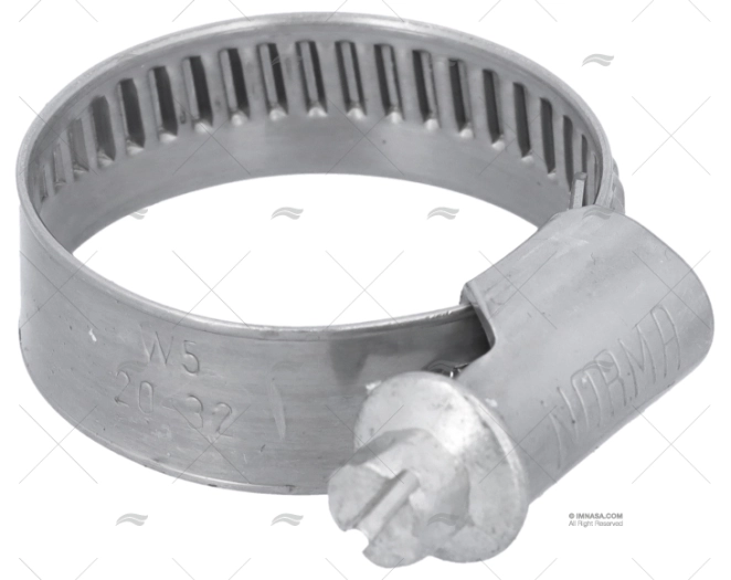 FASCETTA INOX W5  20- 32/12 NORMA