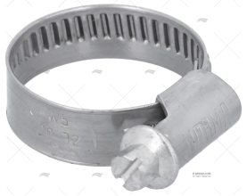 ABRAÇADEIRA INOX W5  20- 32/12 NORMA