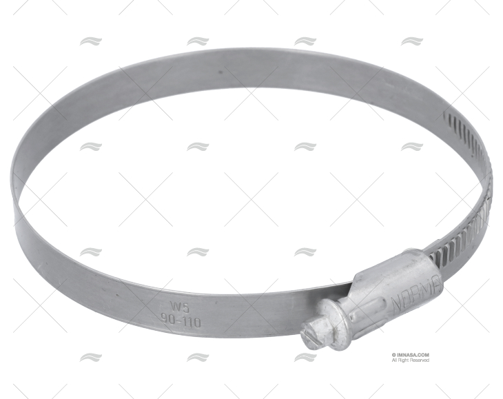 ABRAÇADEIRA INOX W5  90-110/12 NORMA