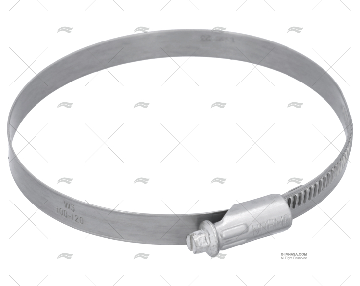 FASCETTA INOX W5 100-120/12 NORMA