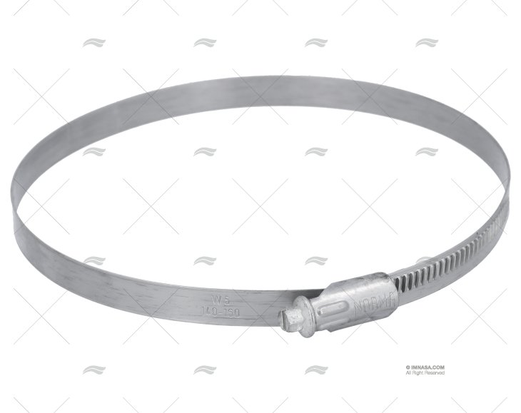 FASCETTA INOX W5 140-160/12 NORMA