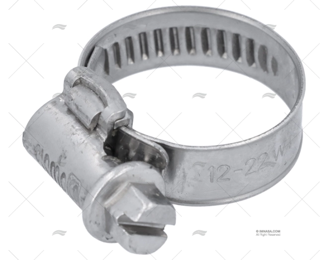 ABRAÇADEIRA INOX W4  12- 22/ 9