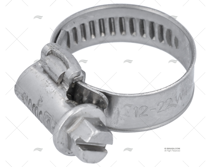 FASCETTA INOX W4  12- 22/ 9