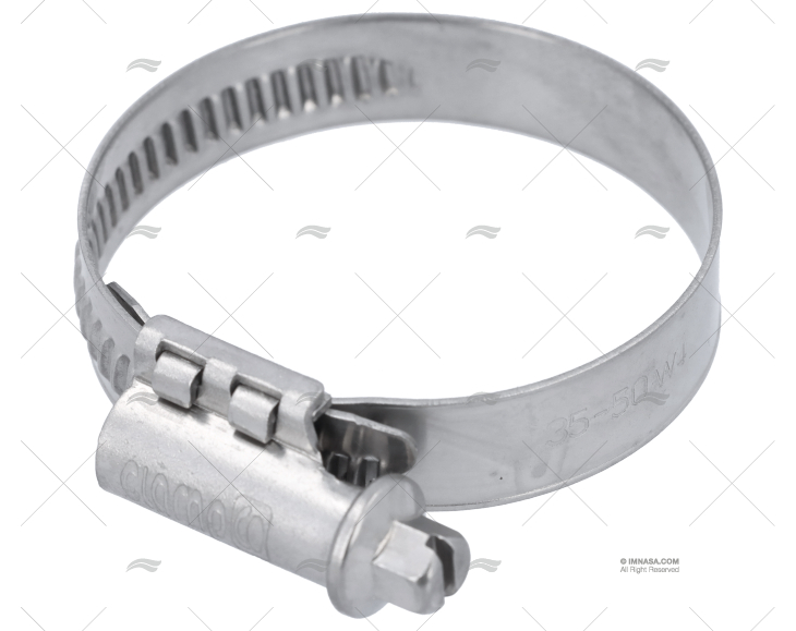 ABRAÇADEIRA INOX W4  35- 50/12