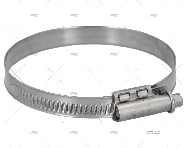 BRAÇADEIRA INOX W4  70- 90/12