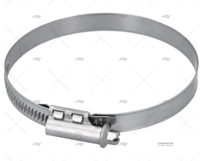 ABRAÇADEIRA INOX W4  80-100/12
