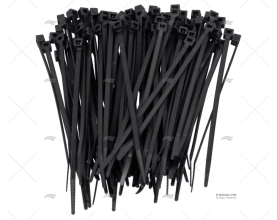 FASCETTA NYLON 2,5x98 NERA 100 UNITÀ NORMA