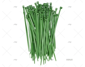 ABRAÇADEIRA NYLON 3,6x140 VERDE 100 UNIDADES NORMA