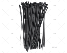 ABRAÇADEIRA NYLON 3,6x200 PRETA 100 UNIDADES NORMA