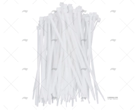 FASCETTA NYLON 4,8x200 BIANCA 100 PEZZI NORMA
