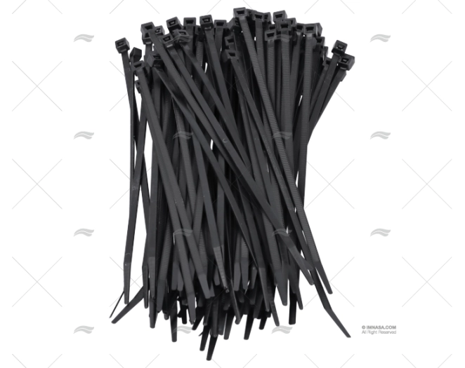 ABRAÇADEIRA NYLON 4,8x200 PRETA 100 UNIDADES NORMA