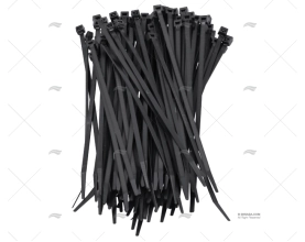 FASCETTA NYLON 4,8x200 NERA 100 UNITÀ NORMA