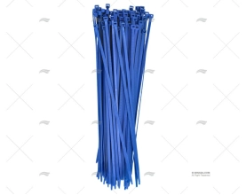 ABRAÇADEIRA NYLON 4,8x290 AZUL 100 UNIDADES NORMA
