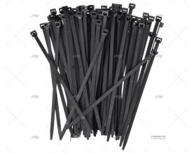 FASCETTA NYLON 7,8x240 NERA 100 PEZZI NORMA