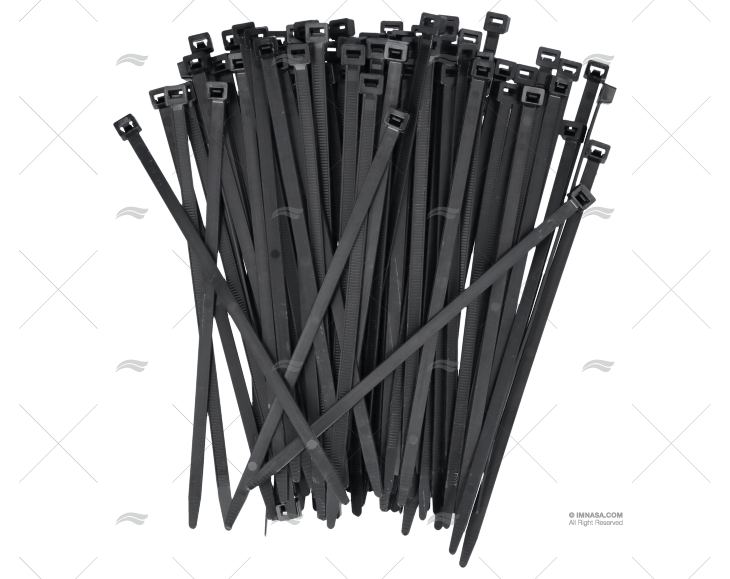 ABRAÇADEIRA NYLON 7,8x240 PRETA 100 UNIDADES NORMA