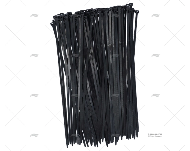 ABRAÇADEIRA NYLON 7,8x450 PRETA 100 UNIDADES NORMA