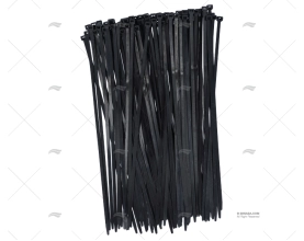 FASCETTA NYLON 7,8x450 NERA 100 UNITÀ NORMA