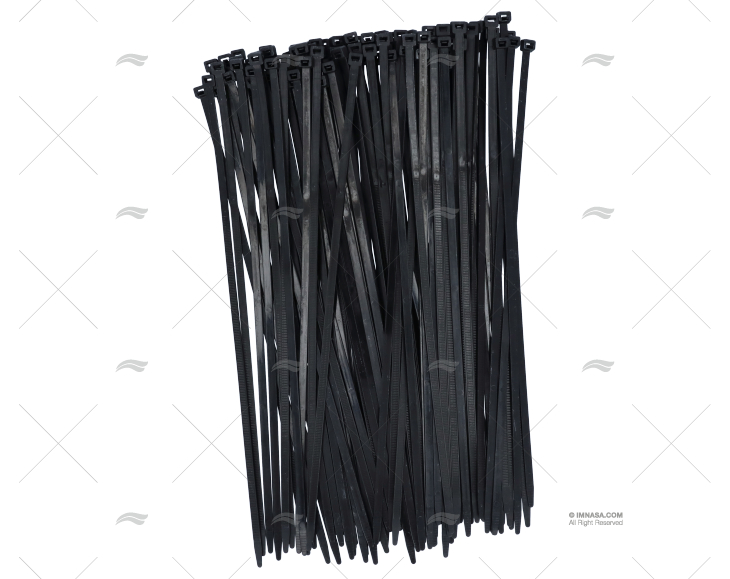 ABRAÇADEIRA NYLON 7,8x450 PRETA 100 UNIDADES NORMA