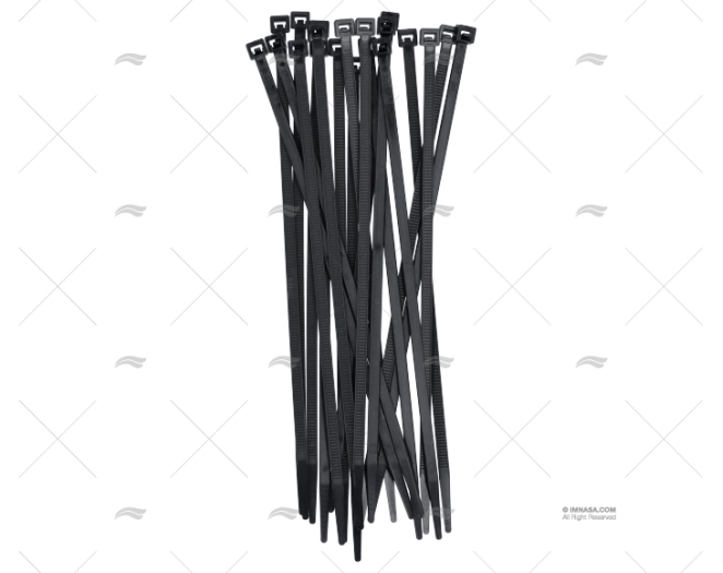 FASCETTA KIT 4,8x200 NERA (20U)